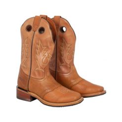 Buty westernowe Pool's 688-30M-CR. Brązowe buty wizytowe męskie POOL'S, ze skóry, bez zapięcia. Za 818.53 zł.