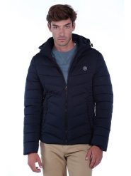 The Time of Bocha Kurtka pikowana w kolorze granatowym rozmiar: S. Niebieskie kurtki męskie The Time of Bocha, s, bez wzorów, bez kaptura. Za 174.02 zł.