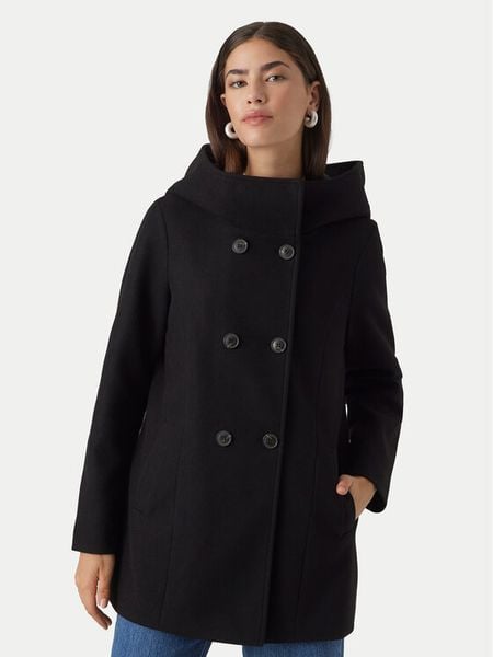 Vero Moda Płaszcz przejściowy Fortuneshila 10291044 Czarny Regular Fit. Czarne płaszcze damskie Vero Moda, m, bez wzorów, z syntetyku. Za 289.99 zł.