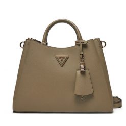 Torebka Guess. Brązowe torebki klasyczne damskie Guess, z aplikacjami, bez dodatków. Za 369.99 zł.