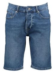 Pepe Jeans Bermudy dżinsowe "Callen" w kolorze niebieskim rozmiar: W36. Niebieskie szorty męskie Pepe Jeans, z aplikacjami, z jeansu, klasyczne. Za 144.24 zł.