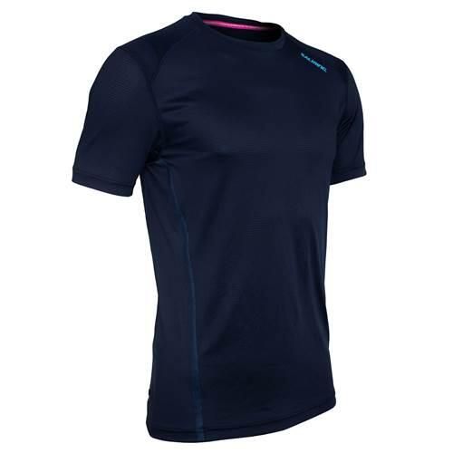 Koszulka sportowa męska Salming 12706933334. Niebieskie t-shirty sportowe męskie Salming, l, bez ramiączek. Za 227.00 zł.