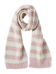 Vertbaudet Szal w kolorze kremowo-jasnoróżowym rozmiar: onesize. Brązowe szaliki dziecięce vertbaudet, ze splotem, bez ramiączek. Za 48.50 zł.