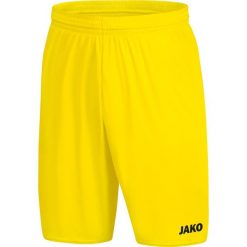 Szorty Jako Manchester 2.0. Czarne szorty damskie Jako, bez wzorów, z materiału, sportowe. Za 131.50 zł.