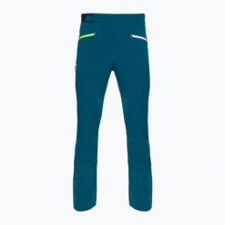 Spodnie softshell męskie ORTOVOX Col Becchei. Niebieskie spodnie materiałowe męskie ORTOVOX, bez wzorów, z softshellu, sportowe. Za 899.99 zł.