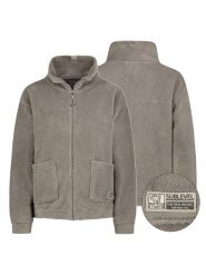 Sublevel Kurtka polarowa w kolorze szarym rozmiar: XL. Szare kurtki damskie Sublevel, xl, bez wzorów, z polaru, bez kaptura. Za 148.26 zł.