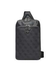 Guess Saszetka HMMILO P5226 Szary. Szare saszetki męskie Guess, ze skóry. Za 259.99 zł.