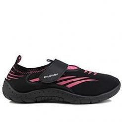 Buty damskie sportowe do wody na plażę PROWATER. Czarne buty sportowe na co dzień damskie Aqua-Speed, bez wzorów, do pływania. Za 49.00 zł.