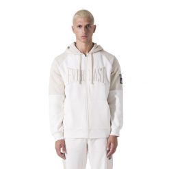 Bluza męska Everlast Neutrals Full Zip. Białe bluzy bez kaptura męskie Everlast, bez wzorów, sportowe, bez kołnierzyka, bez ramiączek. Za 179.99 zł.