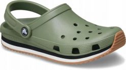 Crocs Damskie Lekkie Buty Chodaki Sportowe Crocband Runner Clog 41-42. Brązowe buty sportowe na co dzień damskie Crocs, bez wzorów, z materiału, trekkingowe. Za 289.99 zł.