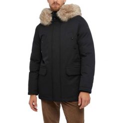 Kurtka GEOX M NORWOLK Czarny. Czarne kurtki męskie Geox, m, bez wzorów, z tkaniny, casualowe, bez kaptura. Za 792.99 zł.