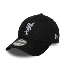 Czapka baseballowa 9forty Liverpool FC Core. Czarne czapki męskie New Era, bez wzorów, casualowe. Za 170.50 zł.