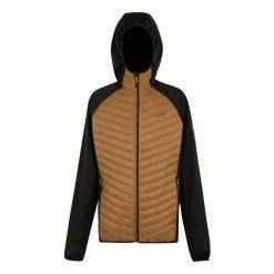 Męska Kurtka Hybrydowa Andreson. Czarne kurtki męskie Regatta, m, bez wzorów, z elastanu, z kapturem. Za 295.99 zł.