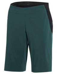 Spodenki damskie Kuro Shorts III. Zielone szorty damskie Vaude, bez wzorów, z materiału, sportowe. Za 469.00 zł.