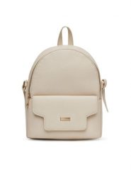 DeeZee Plecak H240041 Beżowy. Brązowe plecaki damskie DeeZee, bez wzorów, z materiału. Za 169.99 zł.