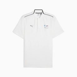 Koszulka polo męska Puma BMW MMS 2 biała 63062802 r XL (54). Białe koszulki polo męskie Puma, l, bez wzorów, z materiału, bez ramiączek. Za 167.80 zł.
