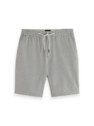 Scotch & Soda szorty z lnianą częścią Mężczyźni Bawełna szary, 30. Szare szorty męskie Scotch & Soda, z bawełny, bez kołnierzyka. Za 379.95 zł.