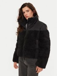 Brunotti Kurtka zimowa Teddy 2422180107 Czarny Regular Fit. Czarne kurtki damskie BRUNOTTI, na zimę, l, bez wzorów, z syntetyku, bez kaptura. Za 449.99 zł.