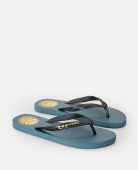 Japonki męskie Rip Curl Icons of Surf Bloom Open Toe. Zielone klapki i japonki męskie Rip Curl. Za 109.99 zł.