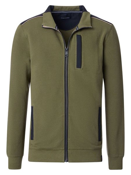 CASAMODA Bluza w kolorze khaki rozmiar: XL. Brązowe bluzy bez kaptura męskie CASAMODA, xl. Za 174.02 zł.