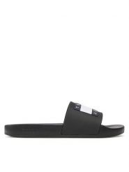 Tommy Jeans Klapki Pool Slide Ess EM0EM01191 Czarny. Czarne klapki i japonki męskie Tommy Jeans, z jeansu. Za 119.99 zł.