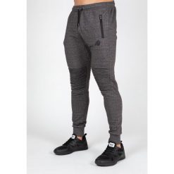 Spodnie fitness męskie Gorilla Wear Delta Pants. Szare spodnie sportowe męskie GORILLA WEAR, z dresówki. Za 233.00 zł.