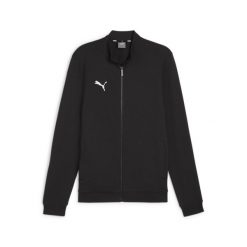 Treningowa bluza dresowa Puma TeamGoal. Czarne bluzy bez kaptura męskie Puma, z dresówki. Za 262.00 zł.