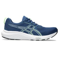 Buty męskie ASICS Gel-Contend 9 - niebieskie, tekstylne, do biegania. Białe obuwie do biegania damskie Asics. Za 271.99 zł.