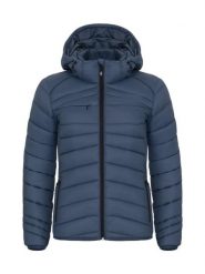 Clique Kurtka Idaho Women z recyklingu – lekka i ciepła – Fog Blue. Niebieskie kurtki damskie CLIQUE, xl, bez wzorów, z materiału. Za 313.61 zł.