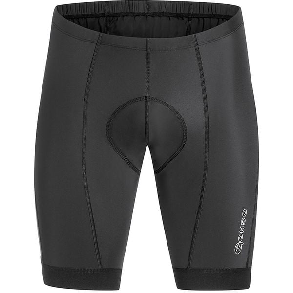 Spodenki rowerowe Gonso California. Czarne szorty męskie Gonso, bez wzorów, sportowe. Za 361.50 zł.