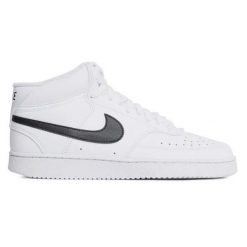 Buty Nike Court Vision Mid Nn M DN3577-101 białe. Białe buty sportowe na co dzień męskie z materiału, bez zapięcia, nike court. W wyprzedaży za 647.45 zł.