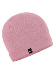 Salewa Czapka beanie "Puez Merino" w kolorze jasnoróżowym rozmiar: onesize. Różowe czapki zimowe damskie Salewa. Za 109.26 zł.