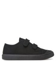 DeeZee Trampki CEO-CSS20535-03 Czarny. Czarne trampki i tenisówki dziewczęce DeeZee, bez wzorów, z materiału, bez zapięcia. Za 49.99 zł.