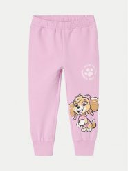NAME IT Spodnie dresowe PAW PATROL 13231859 Różowy Regular Fit. Czerwone spodnie dziewczęce Name it, z bawełny. Za 69.99 zł.