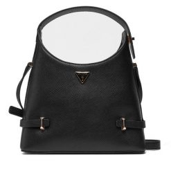 Torebka Guess. Czarne torebki klasyczne damskie Guess, z aplikacjami, bez dodatków. Za 349.99 zł.