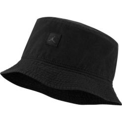 Czapka kapelusz Air Jordan Jumpman Bucket Hat Czarny - DC3687-010. Czarne czapki męskie Jordan, bez wzorów, sportowe. Za 108.10 zł.