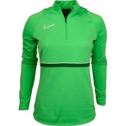 Bluza sportowa damska Nike Dri-Fit Academy. Zielone bluzy bez kaptura damskie Nike. Za 123.69 zł.