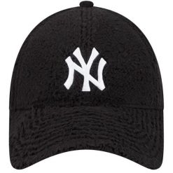 Męska Czapka Z Daszkiem Teddy 9Forty New York Yankees. Czarne czapki męskie New Era, bez wzorów, sportowe. Za 200.99 zł.