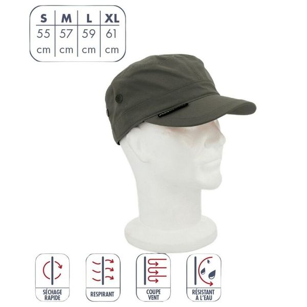 Czapka przeciwdeszczowa Élémenterre Gull. Brązowe czapki męskie Elementerre. Za 138.00 zł.