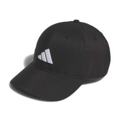 Damska czapka z daszkiem adidas Tour Badge. Czarne czapki z daszkiem damskie Adidas, bez wzorów, z materiału. Za 146.50 zł.