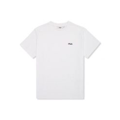 Koszulka damska Fila Lignano. Białe t-shirty damskie Fila, l, bez wzorów, bez kołnierzyka. Za 79.00 zł.