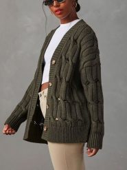 Milan Kiss Kardigan w kolorze kremowym rozmiar: S. Brązowe kardigany damskie Milan Kiss, s, bez wzorów, z bawełny. Za 82.44 zł.