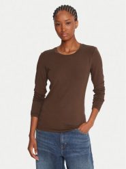 Weekend Max Mara Bluzka Multie 2525946012 Brązowy Slim Fit. Brązowe bluzki damskie Weekend Max Mara, xl, bez wzorów, z wiskozy, bez ramiączek. Za 339.99 zł.
