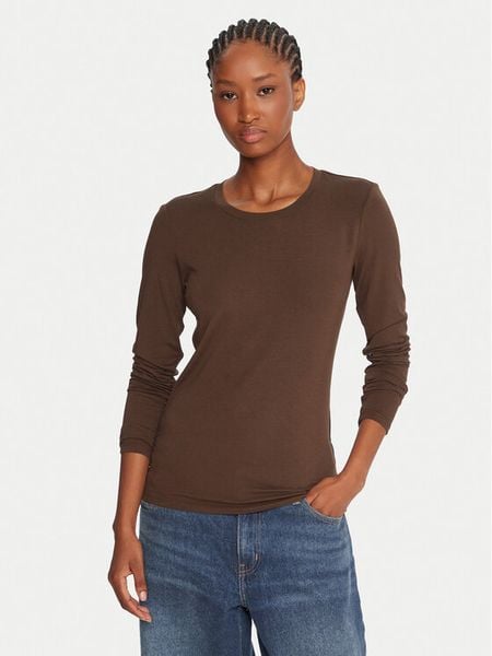 Weekend Max Mara Bluzka Multie 2525946012 Brązowy Slim Fit. Brązowe bluzki damskie Weekend Max Mara, xl, bez wzorów, z wiskozy, bez ramiączek. Za 339.99 zł.