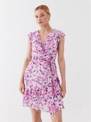 DKNY Sukienka codzienna DD3AI622 Różowy Regular Fit. Czerwone sukienki damskie DKNY, na co dzień, bez wzorów, z syntetyku, bez kołnierzyka, bez ramiączek, proste. Za 509.99 zł.