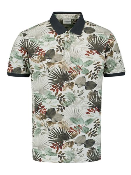 No Excess Koszulka polo w kolorze zielonym rozmiar: L. Zielone koszulki polo męskie No Excess, l, bez wzorów, z bawełny, bez ramiączek. Za 139.45 zł.