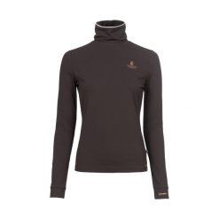 Damski sweter z golfem Cavallo Cavallivy. Białe golfy damskie CAVALLO, bez wzorów, prążkowane, bez ramiączek. Za 214.50 zł.