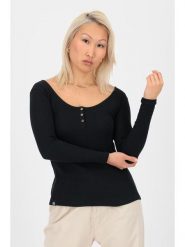 Alife and kickin Koszulka "Marti" w kolorze czarnym rozmiar: M. Czarne bluzki damskie Alife and Kickin, m, bez wzorów, bez kołnierzyka. Za 87.19 zł.