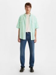 Levi's Dżinsy "501" - Regular fit - w kolorze niebieskim rozmiar: W34/L34. Niebieskie jeansy męskie Levi's. Za 206.42 zł.