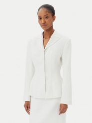 French Connection Marynarka 75YAA Biały Regular Fit. Białe marynarki i żakiety damskie French Connection, bez wzorów, z syntetyku. Za 439.99 zł.